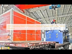380 V werkende middenfrequente smeltoven met energiebesparende efficiëntie