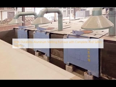 Hoge duurzaamheid Aluminium smeltoven met compleet en veilig systeem