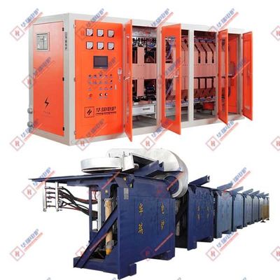 Snel smeltend, geruisloos, met weinig storing, staalsmeltoven