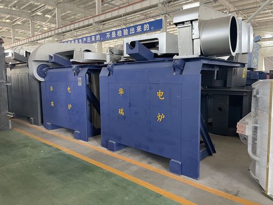 Stalen omhulsel smeltoven hoge veiligheid energiebesparing 10-15%