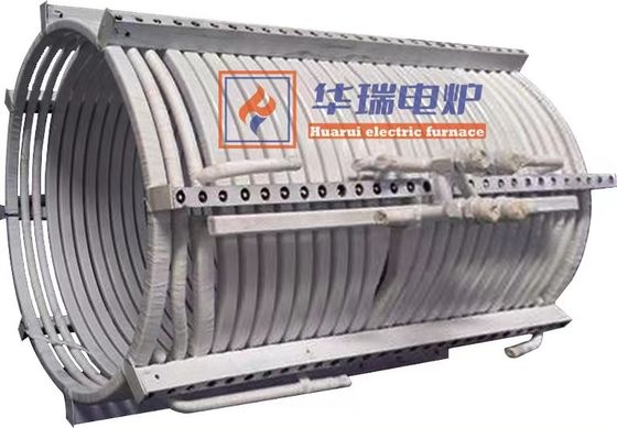 Steel Shell Induction Smelting Furnace System met aangepast type