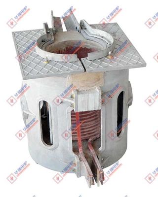 Aluminiumapparatuur voor inductie-smeltovens met middellange frequentie