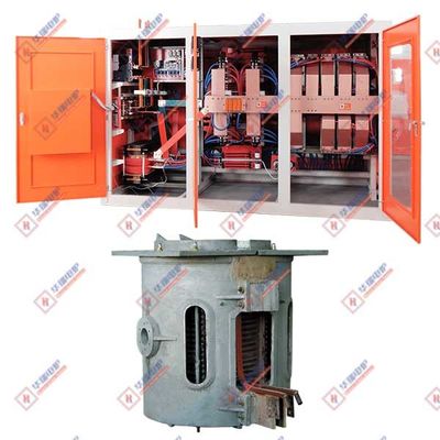 Thyristor Inductie Aluminium Smelt Furnace System hoog efficiënt