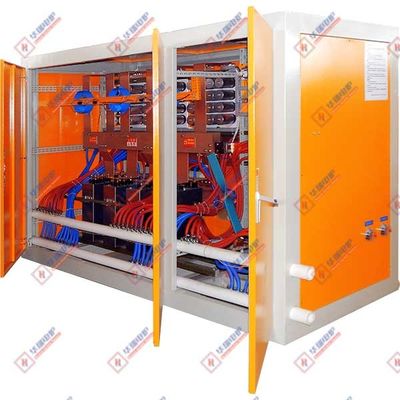 Hoge veiligheid Aluminium schelp ijzer smeltinductie oven Energiebesparing