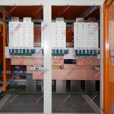 Middelfrequente inductie smeltkragtoevoer