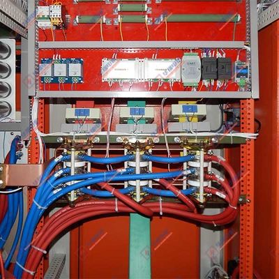 Inductieovens met een lage storingspercentage stroomtoevoer Smeltovensysteem waterdicht