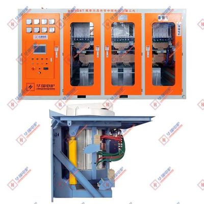 Vinnige Inductie Messing Koper Smeltoven Machine Laag geluid Hoog rendement