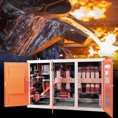 Inductieovens met hoge duurzaamheid voor het smelten van staal met een laag geluidsniveau en een laag foutpercentage