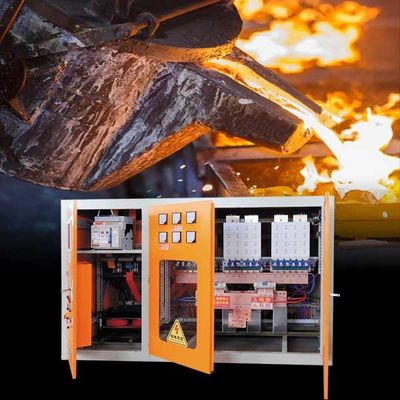 Snel smeltend staal Metal smeltoven laag onderhoud Volledige betrouwbare veiligheid