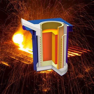 Op maat gemaakte energiebesparende smeltoven voor staal Duurzaam snel smelten