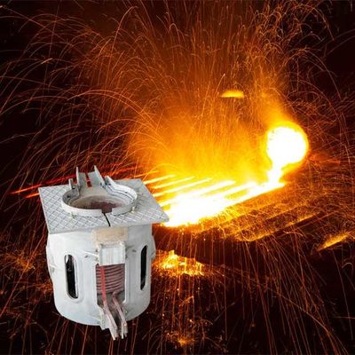 Energiebesparing Elektrische inductieoven Smeltstaal Lage onderhoud