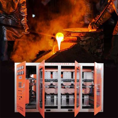 Efficiëntie Elektrische oven voor het smelten van metaal Betrouwbaarheid Energiebesparing Energiefactor &gt; 95%