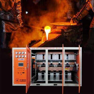 Hoog energiebesparende inductie smeltoven voor staal met lage storing