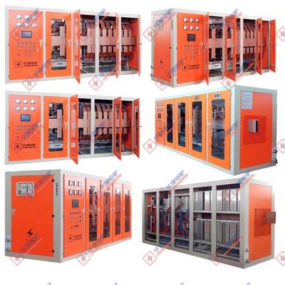 Middelfrequentie-inductie aluminium smeltoven luchtwater koelsysteem