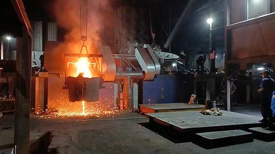 Betrouwbaarheid Inductie smeltoven Energiebesparing Elektrische ijzer smelt met veiligheid