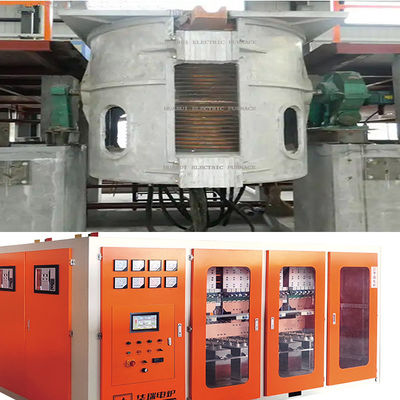 Hoog efficiënte elektrische inductie smeltoven / inductie smeltoven met verbeterde vermogen factor