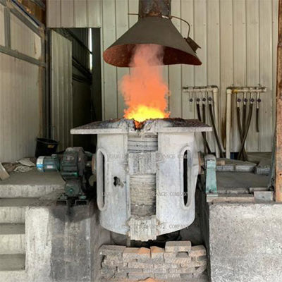 Hoog efficiënte elektrische inductie smeltoven / inductie smeltoven met verbeterde vermogen factor