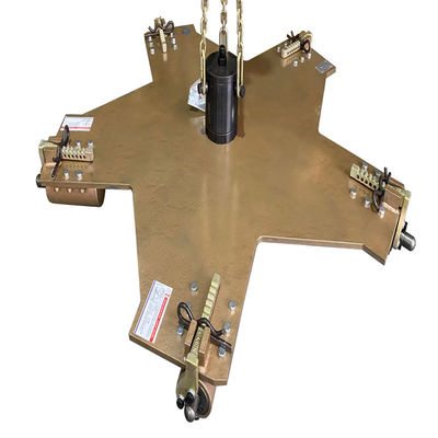 Pneumatische refractaire bekleding vibrator voor inductieovens