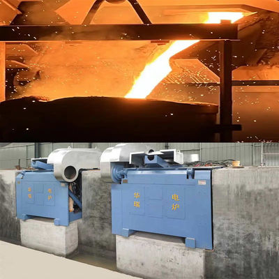 Consumptie en hoge duurzaamheid ijzersmeltoven voor metaalrecyclinginstallaties