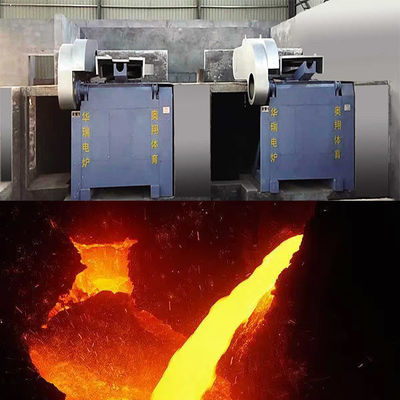 Snelle smelttijd ijzer smeltoven met materialen en lange levensduur