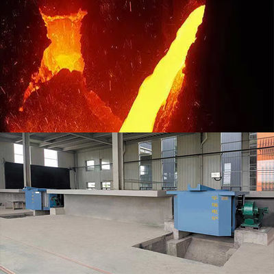 0.5-20 ton ijzer- en staalwarmtebehandelingsoven met gesloten koeltoren
