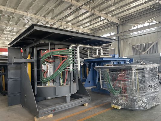 IJzerstalen warmtebehandelingsoven met gesloten koeltoren 0,5-20T