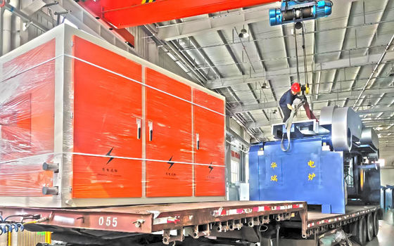 Elektrische inductie thermische ijzer- en staalverwarmingsoven 1500-1700°C