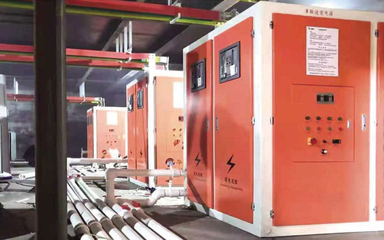 Verticale horizontale koper messing warmtebehandelingsoven 1250°C