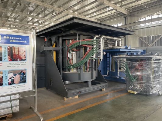 Middelfrequente smeltoven met ISO9001 veiligheid en weinig lawaai