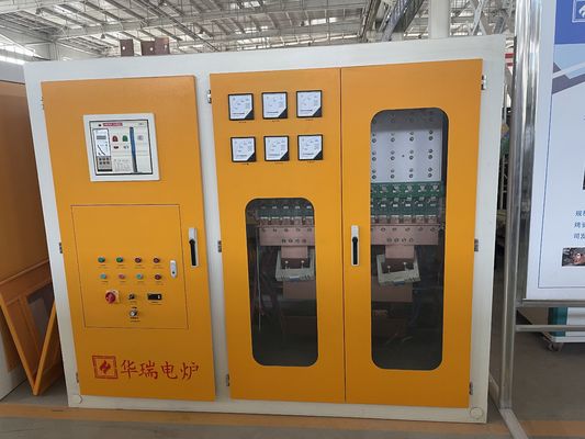 Middelfrequente inductieovens stroomtoevoer Hoog rendement 20% energiebesparing