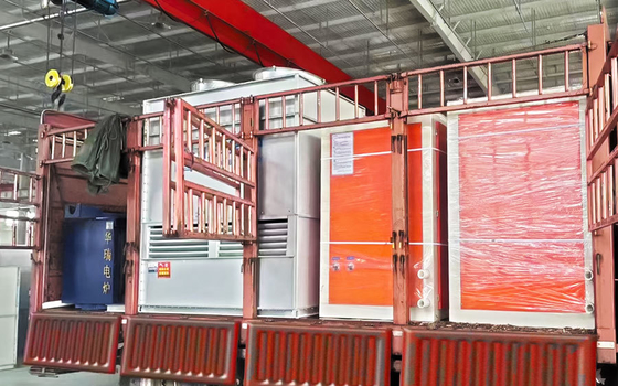 Industriële smelt van metalen met elektrische inductie smeltoven en PLC-besturingssysteem