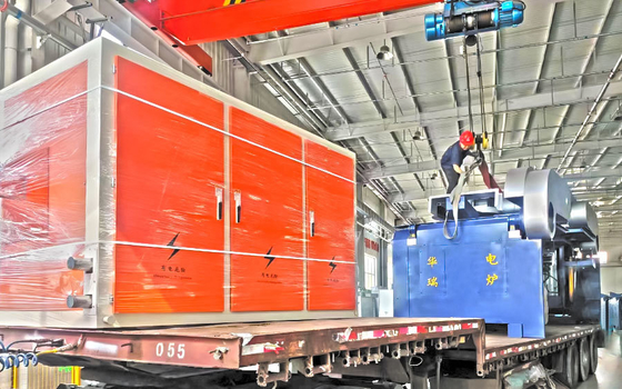 380 V werkende middenfrequente smeltoven met energiebesparende efficiëntie
