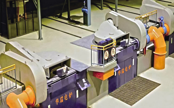 Middelgrote inductie-smeltoven met laag onderhoud en hoge energiebesparende technologie