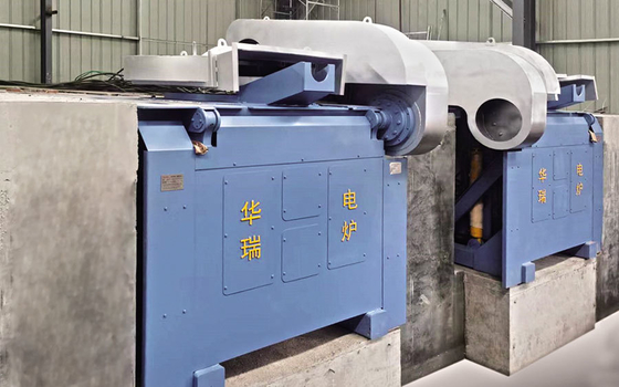 Hoge energiebesparing en laag onderhoud aanpasbare smeltoven voor aluminium
