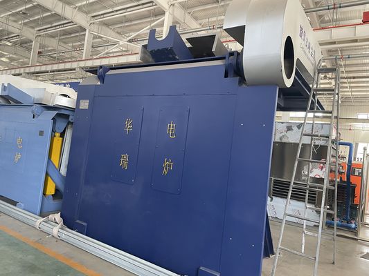 Hoge energiebesparende ijzersmeltoven met eenvoudige installatie en snelle smeltsnelheid voor productie-installaties